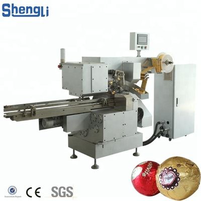 260pcs/min Tresor Dore 타입 알루미늄 필리프 포장 초콜릿 머신 1600KG 무게