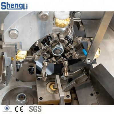 260pcs/min Tresor Dore 타입 알루미늄 필리프 포장 초콜릿 머신 1600KG 무게